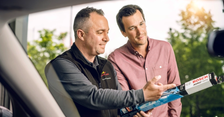 Ihre Scheibenwischer wechseln sollte Routine sein, um stets gute Sicht im Straßenverkehr zu haben. Kommen Sie jetzt zu Carglass<sup>®</sup>!